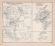 Greenville & Mason, Greenville Town, Greenville East, New Hampshire State Atlas 1892 Uncolored